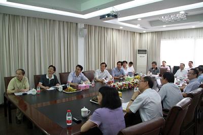 常務副省長陳敏爾一行蒞臨天堂硅谷視察